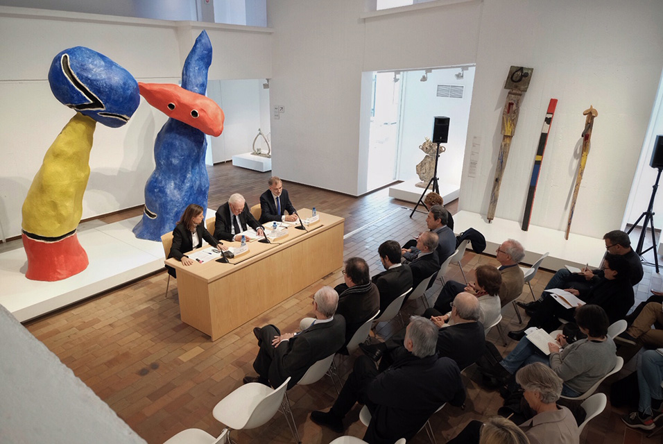 The Fundació Joan Miró and the Fundacio Vila Casas sign a long-term collaboration agreement