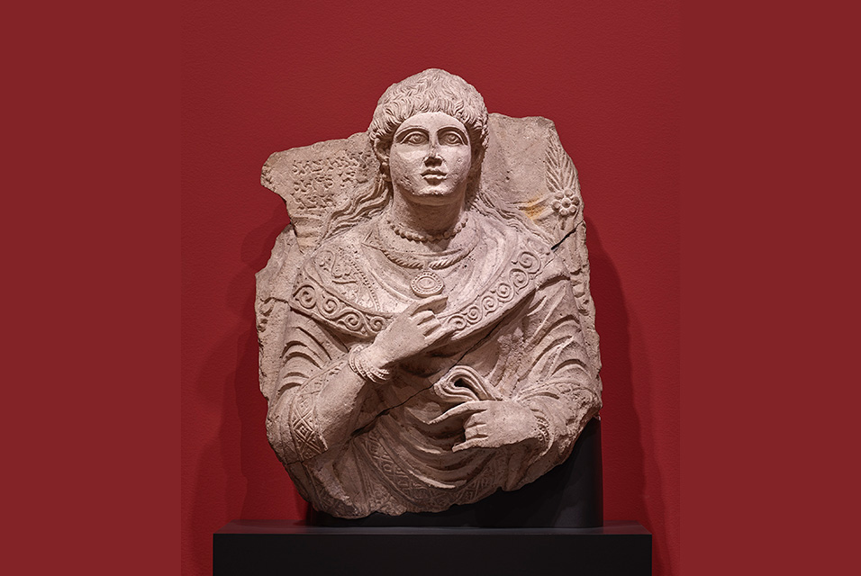 The Glyptotek presents The Road to Palmyra, the largest collection of ancient Palmyrene tomb sculptures outside of Syria