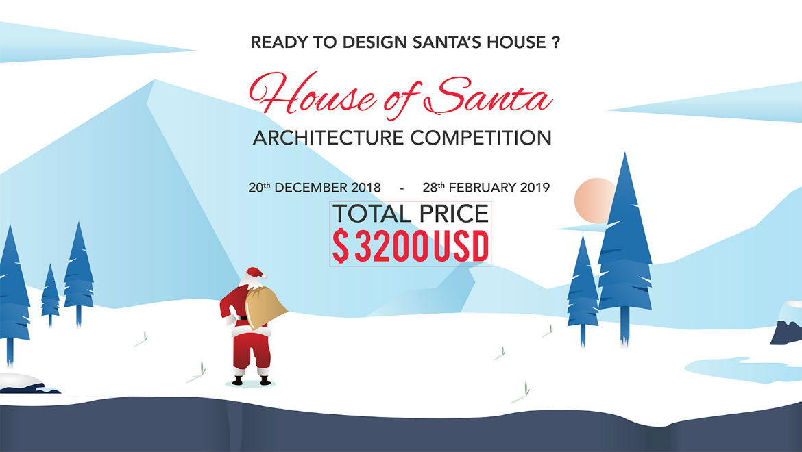 فراخوان مسابقه طراحی "خانه‌ای رویایی برای بابانوئل"