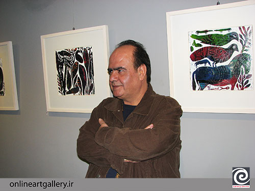 گزارش تصویری نمایشگاه آثار رضا هدایت