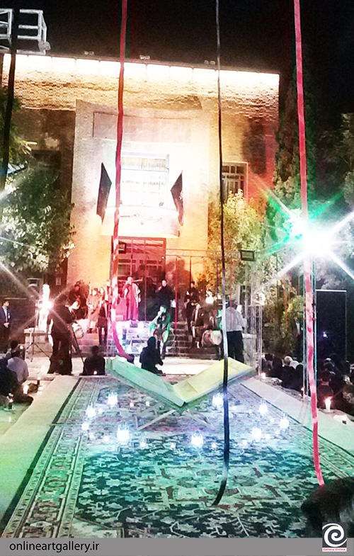 شب گذشته مراسم اولین شب قدر در باغ خانه هنرمندان ایران برگزار شد/ گزارش تصویری