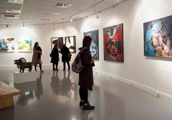 نمایشگاه گروهی نقاشی هنرمندان عضو انجمن هنرمندان نقاش ایران در خانه هنرمندان ایران