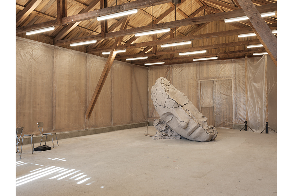 A new permanent installation, Silent Studio, by Mark Manders opens at Kistefos