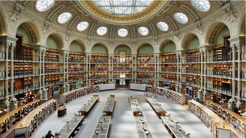 بازگشایی فاز دوم کتابخانه ملی فرانسه