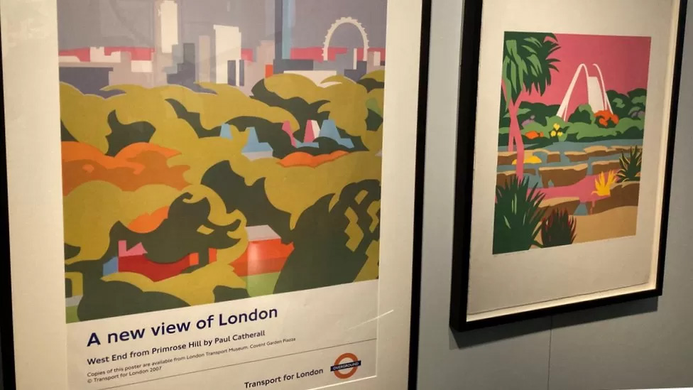 نمایش پوستر های حمل و نقل لندن