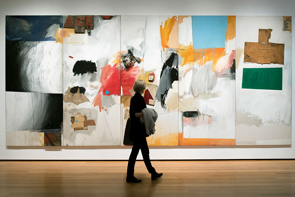 مرور آثار رابرت روشنبرگ در موزه هنرهای مدرن نیویورک