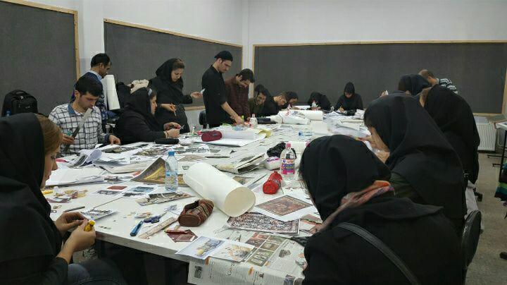برگزاری کارگاه یک روزه تصویرسازی در دانشگاه آزاد اسلامی واحد لاهیجان