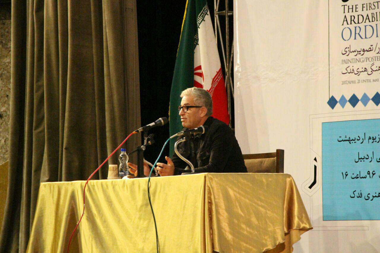 سخنرانی شهرام انتخابی در سمپوزیوم اردیبهشت برگزار شد