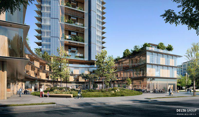 worlds tallest hybrid wood tower by perkins+will is soon to rise above vancouver