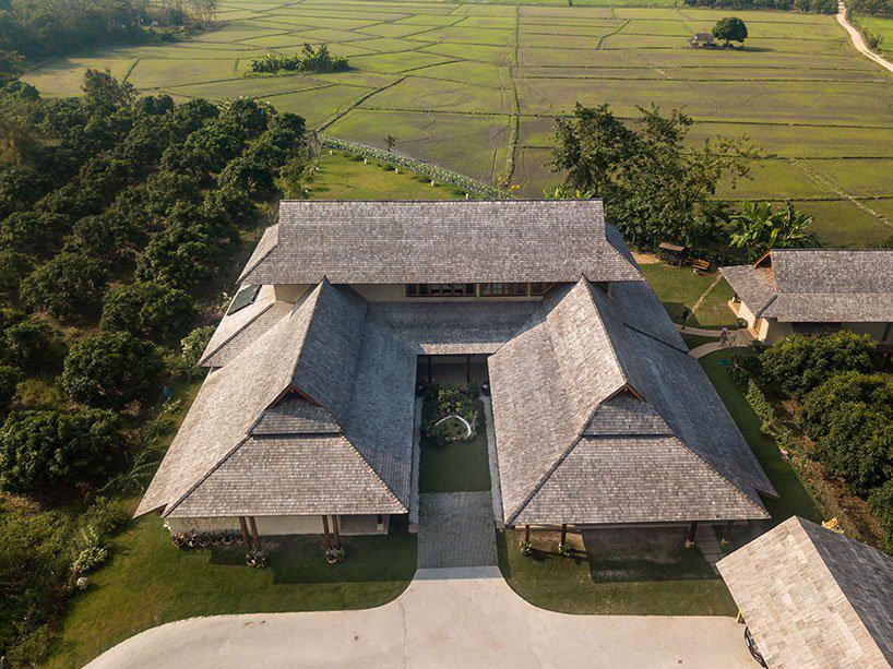 adobe brick and timber create a contemporary tale of earth and wood in thailand2