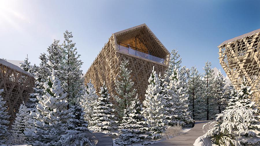 LUXURY WOODEN TREE SUITES IN AUSTRIA BY PETER PICHLER ARCHITECTURE