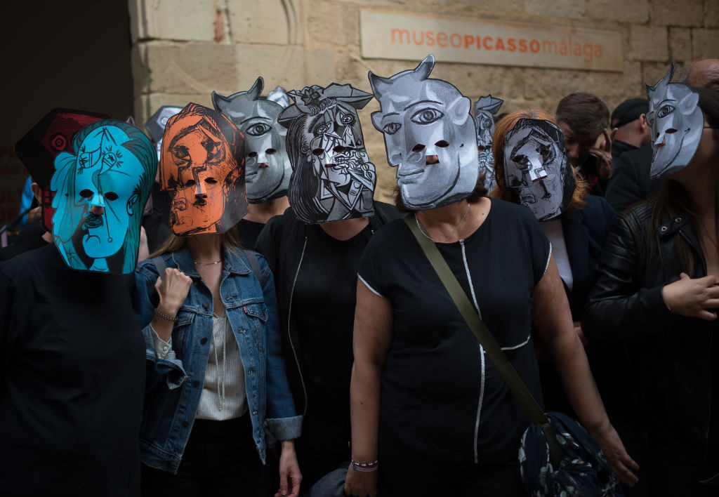 Picasso Museum Workers in Spain Held a Silent Protest to Demand Equal Pay