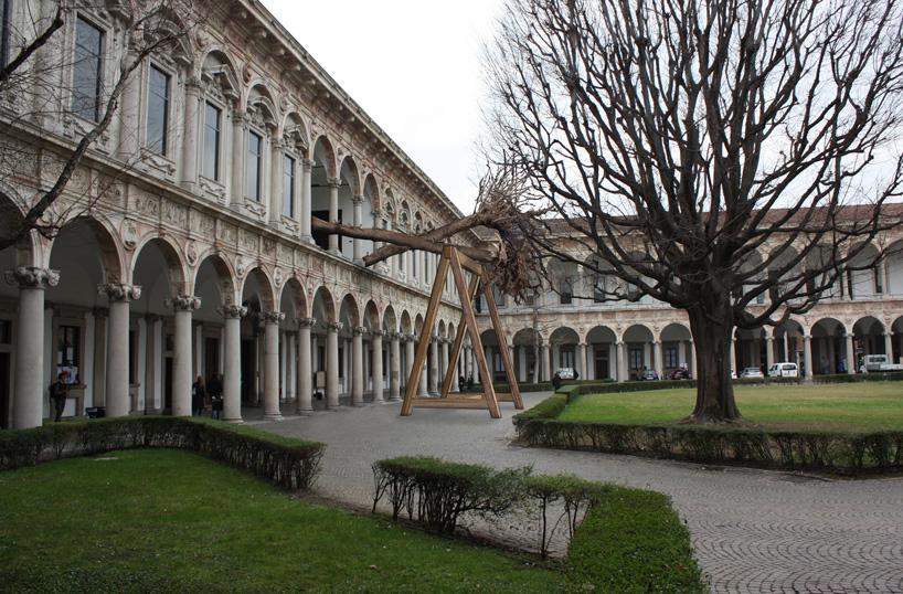 استودیو معماری PiuArch با ساخت مدلی در دانشگاه میلان، خاطره جنگل از بین رفته Stradivari را زنده نگه داشت