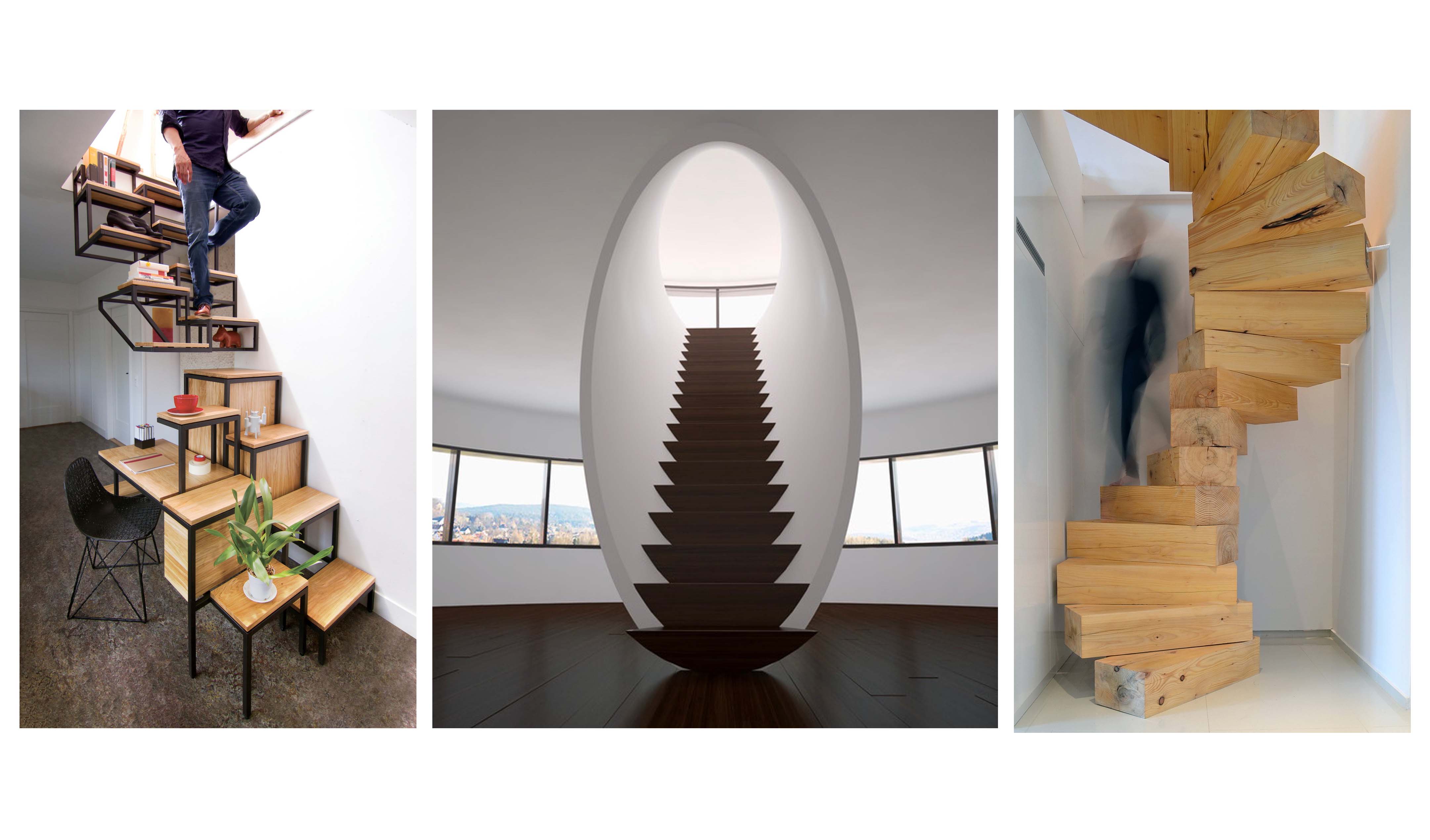 نگاهی به چند طراحی خلاقانه پله در فضای داخلی (بخش دوم)