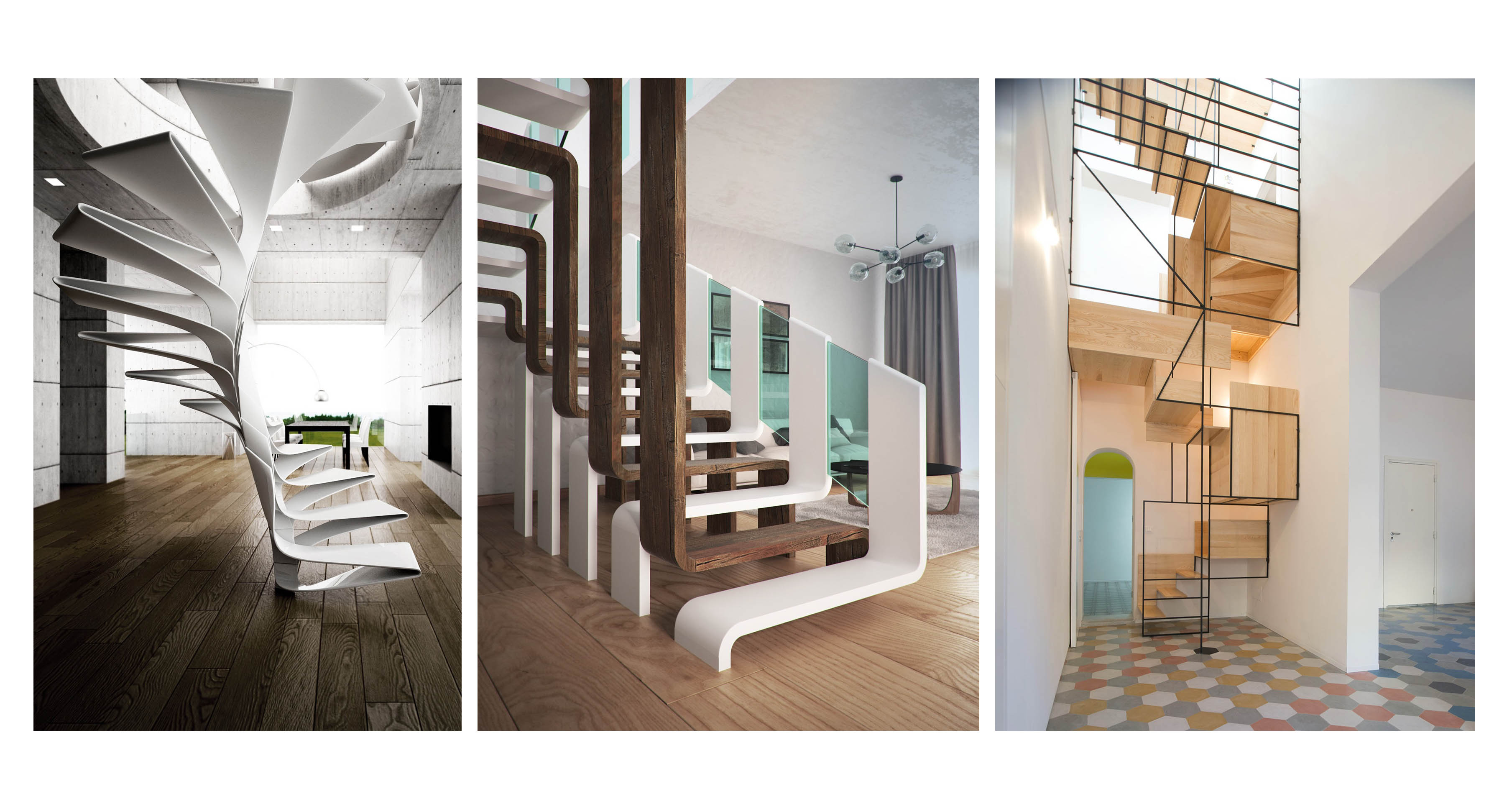 نگاهی به چند طراحی خلاقانه پله در فضای داخلی (بخش اول)