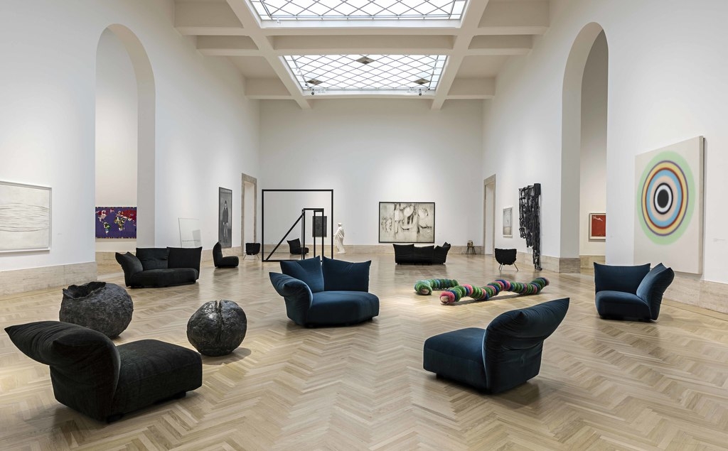 گزارش تصویری از نمایش هنر مدرن در گالری ملی رُم