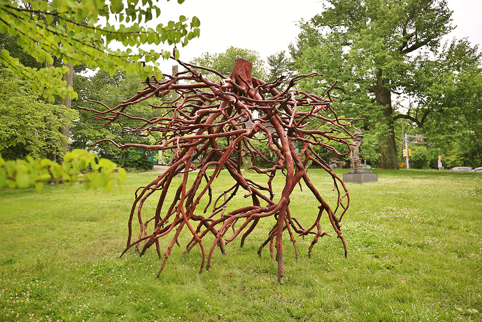 Woodmere Art Museum welcomes Steve Tobin sculpture to outdoor collection