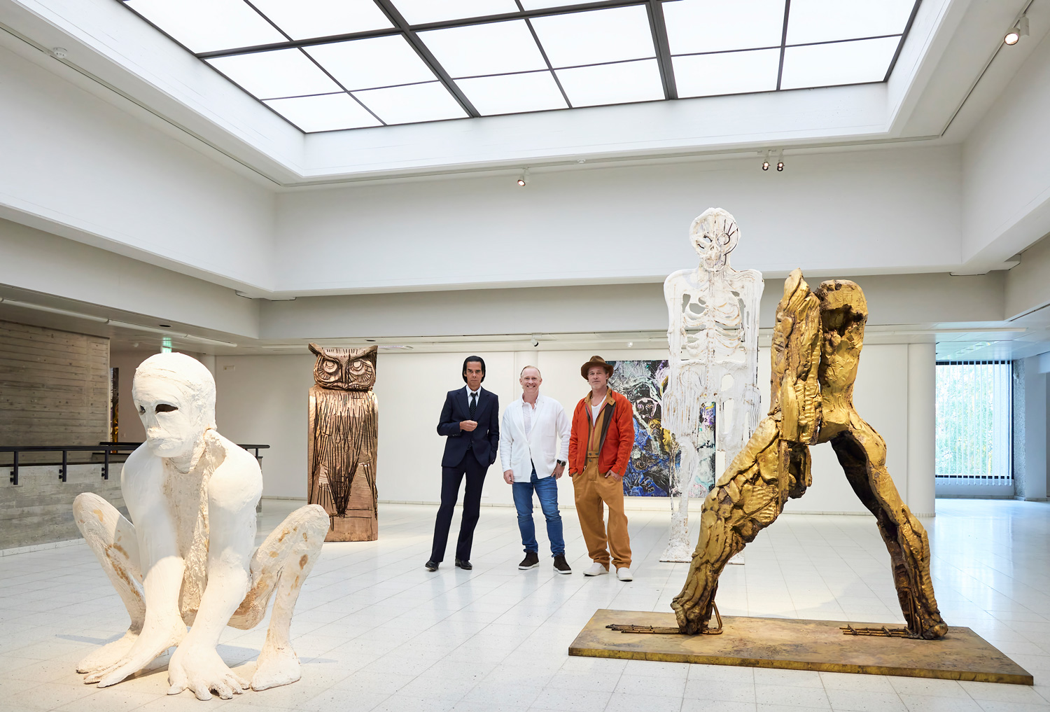 Brad Pitt makes surprise debut as a sculptor at Finland art gallery