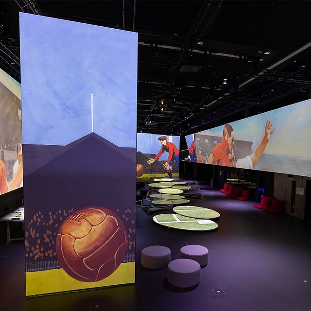 نمایشگاه «هنر و فوتبال» همزمان با یورو ۲۰۲۴ در دورتموند آلمان