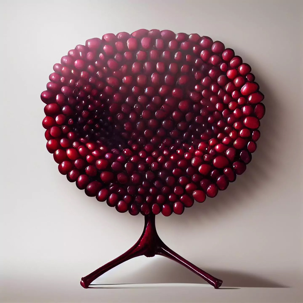 صندلی های میوه ای ساخته شده با هوش مصنوعی