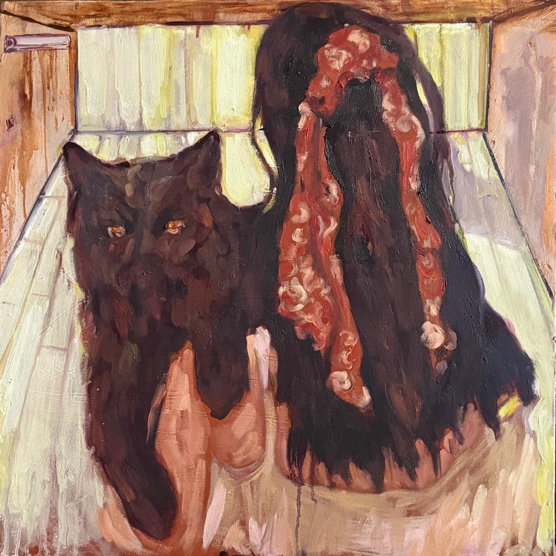 Sepideh Mirzaei: “The cat in these works is neither an animal nor a figure; it is a state of mind.”